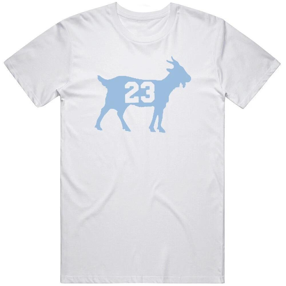 Goat 23 Michael Jordan North Carolina Basketball Fan V6 T Shirt